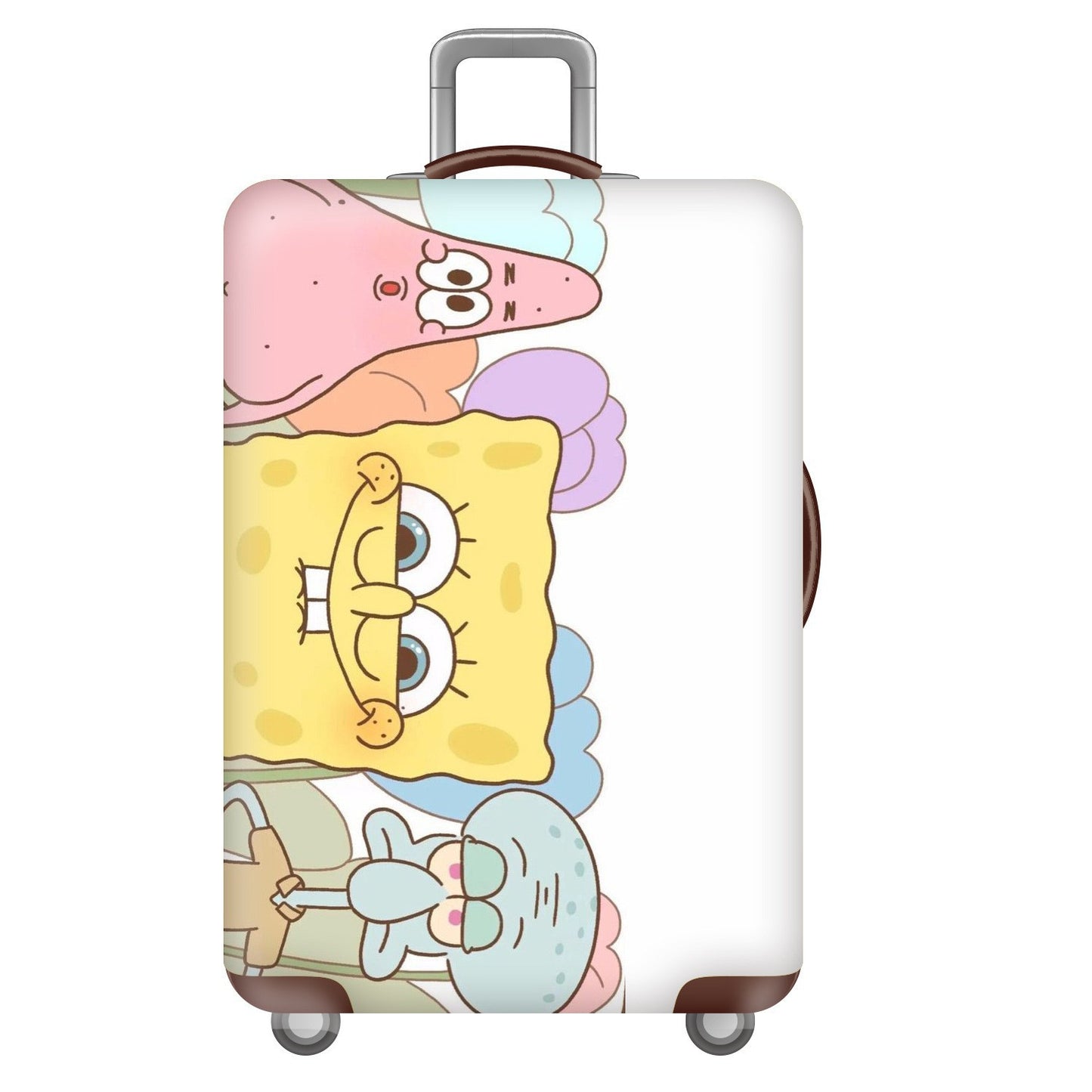 Unisex Hartschalenreisekoffer mit buntem Cartoon-Motiv Brehn