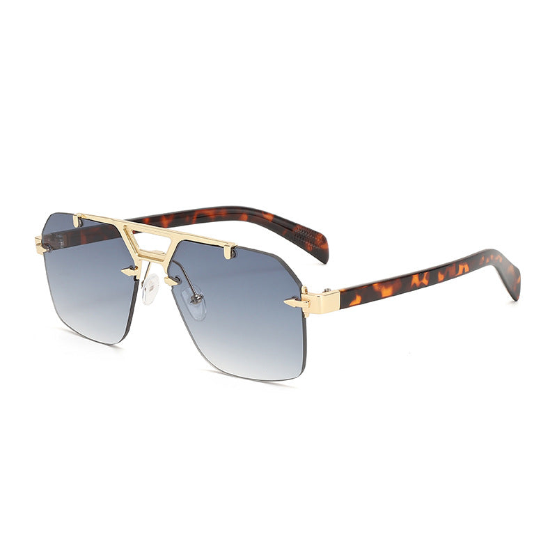 Damen Designer-Sonnenbrille mit auffälliger geometrischer Form Brehn