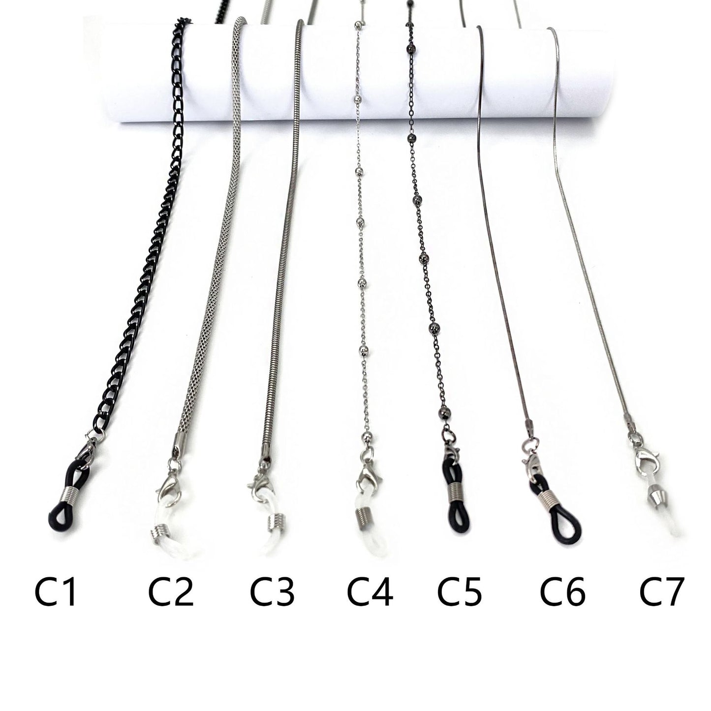 Minimalistischer Kettenbrillenhalter Brehn