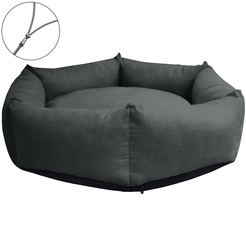 Plüsch Nest Hundebett