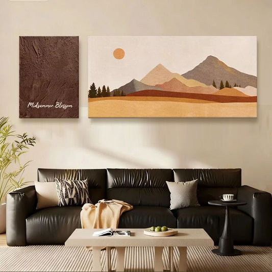 Abstract Landschaft Wandkunst Leinwand