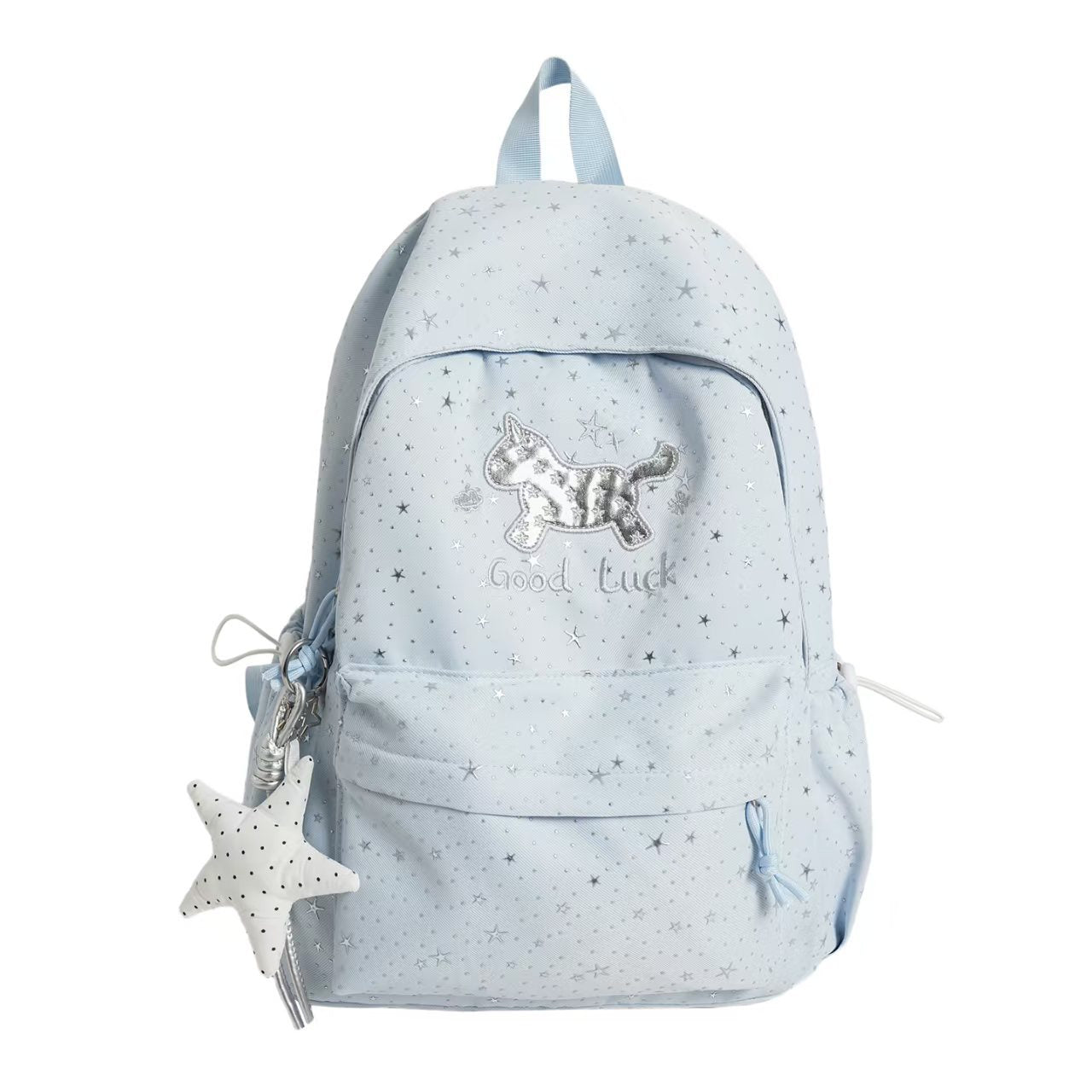 Rucksack mit Verspieltem Katzenmotiv und Funkelnden Details Brehn