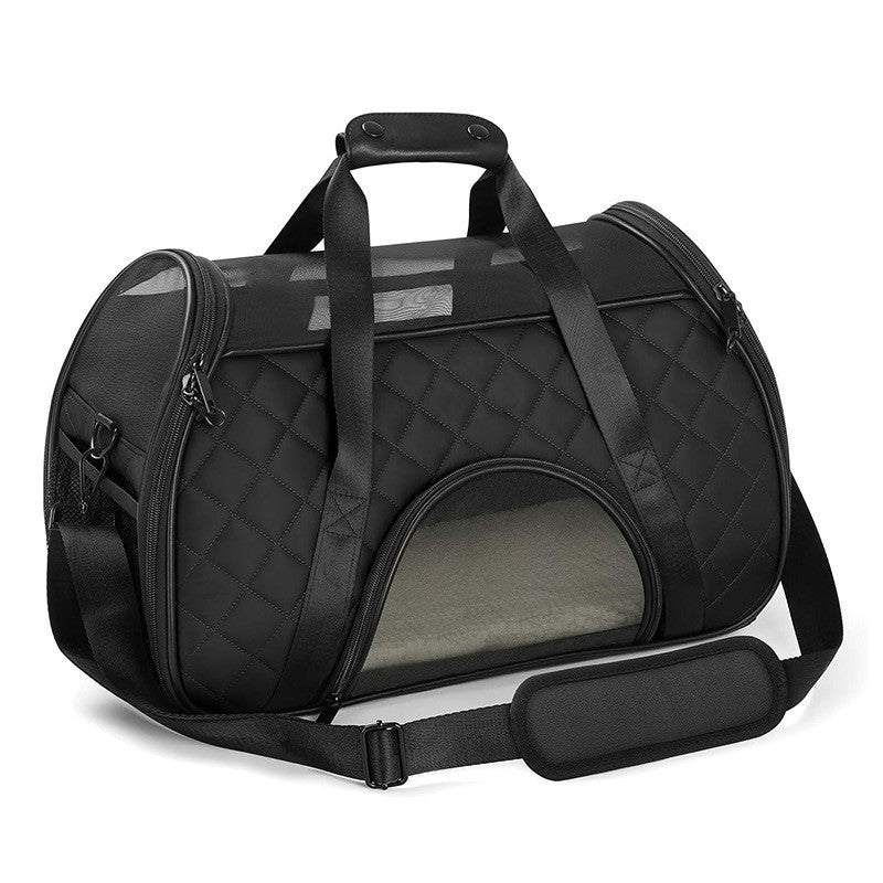 Geschlossene Haustiertasche mit Atmungsaktivem Netz Brehn