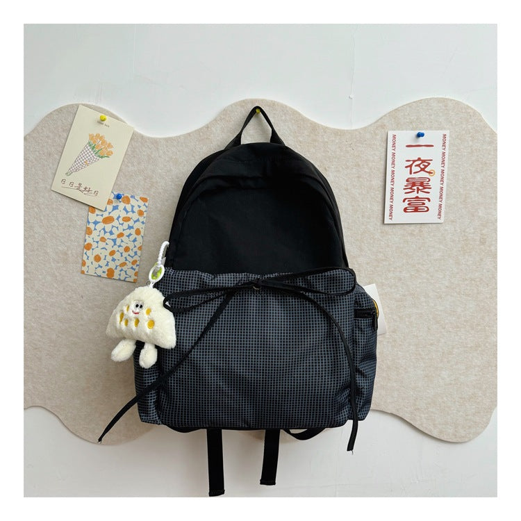 Süßer gemusterter Kordelzug-Rucksack