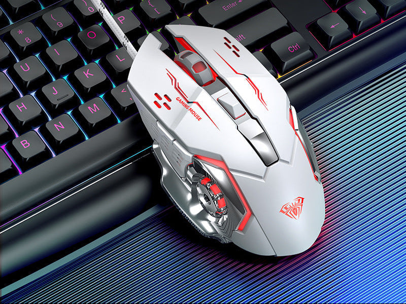 Hochpräzise Gaming-Maus mit einstellbarem DPI Brehn