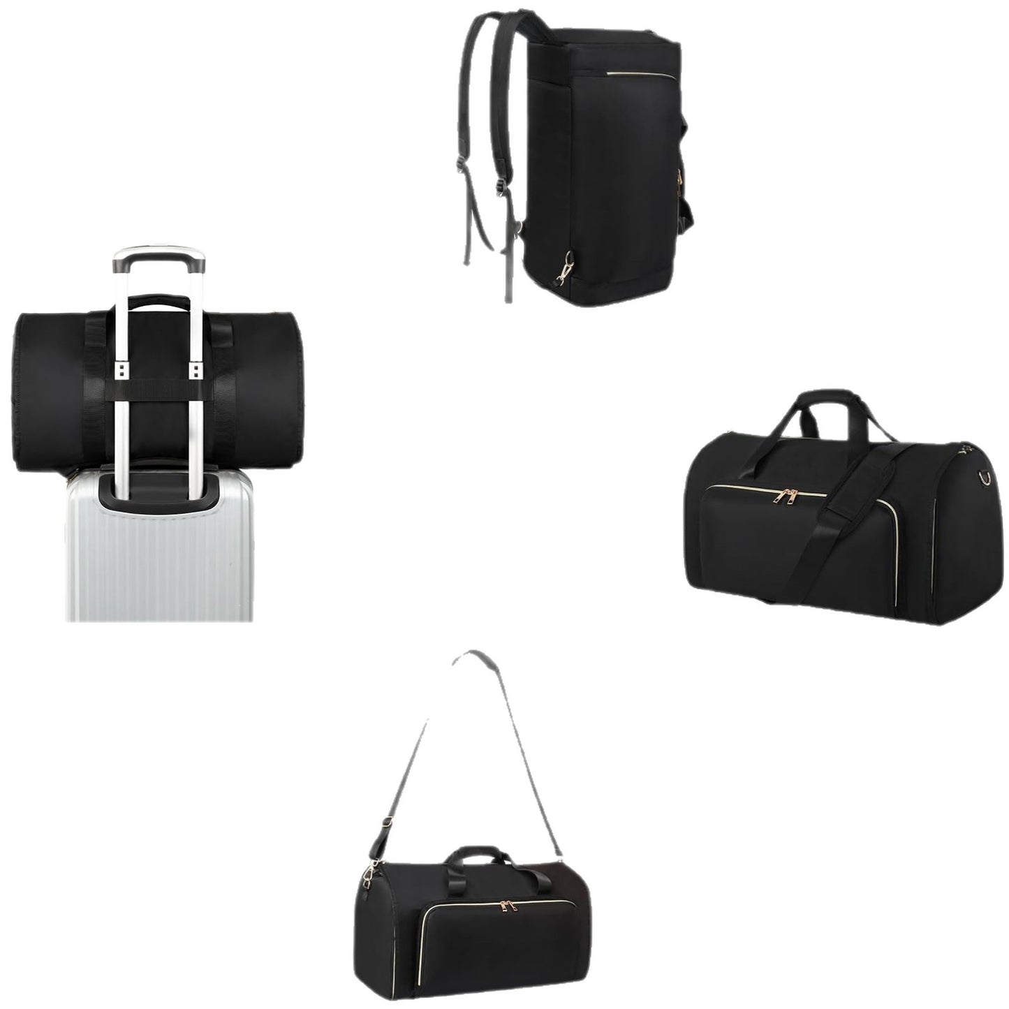 Elegante Reisetasche mit Integriertem Kleiderschutz Brehn