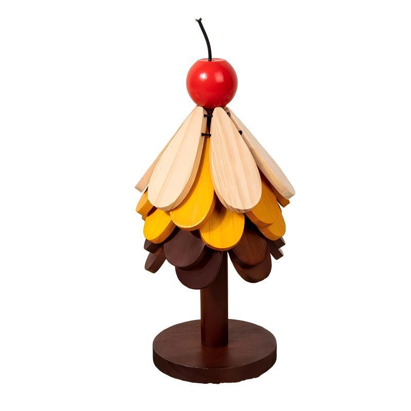 Dekorative Holzbaum Figur