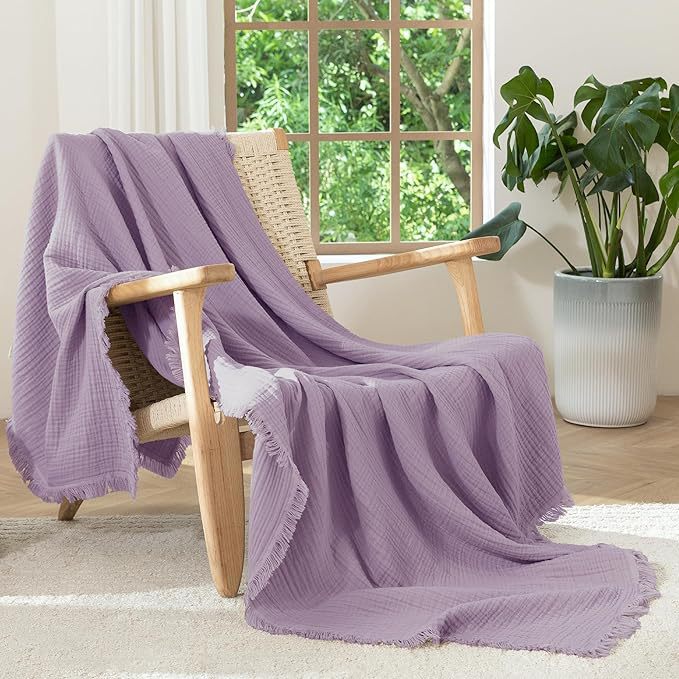 Damen Weiche und atmungsaktive Wohndecke Brehn