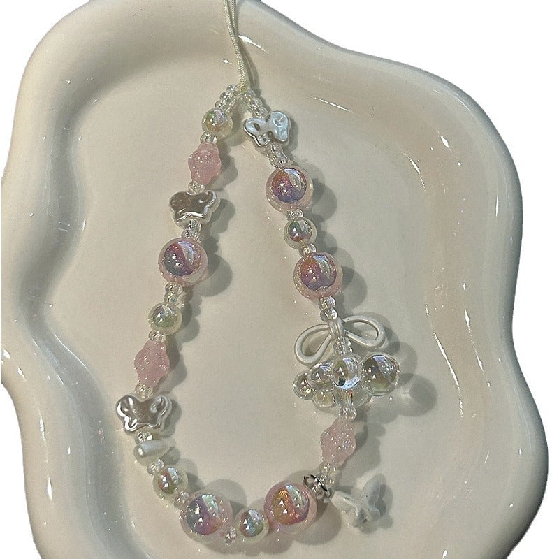 Elegante Perlen Charm Halskette Brehn