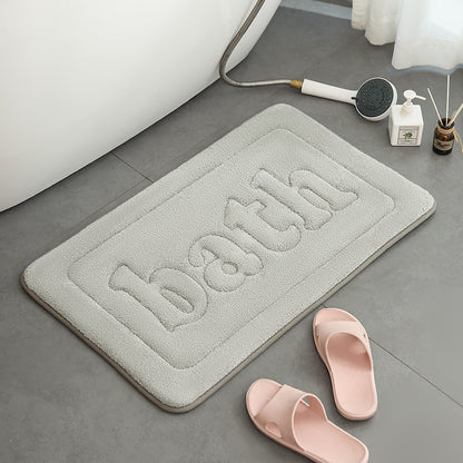 Absorbierende Memory-Schaum-Badematte Brehn