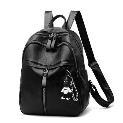 Stylischer Leder-Rucksack Brehn