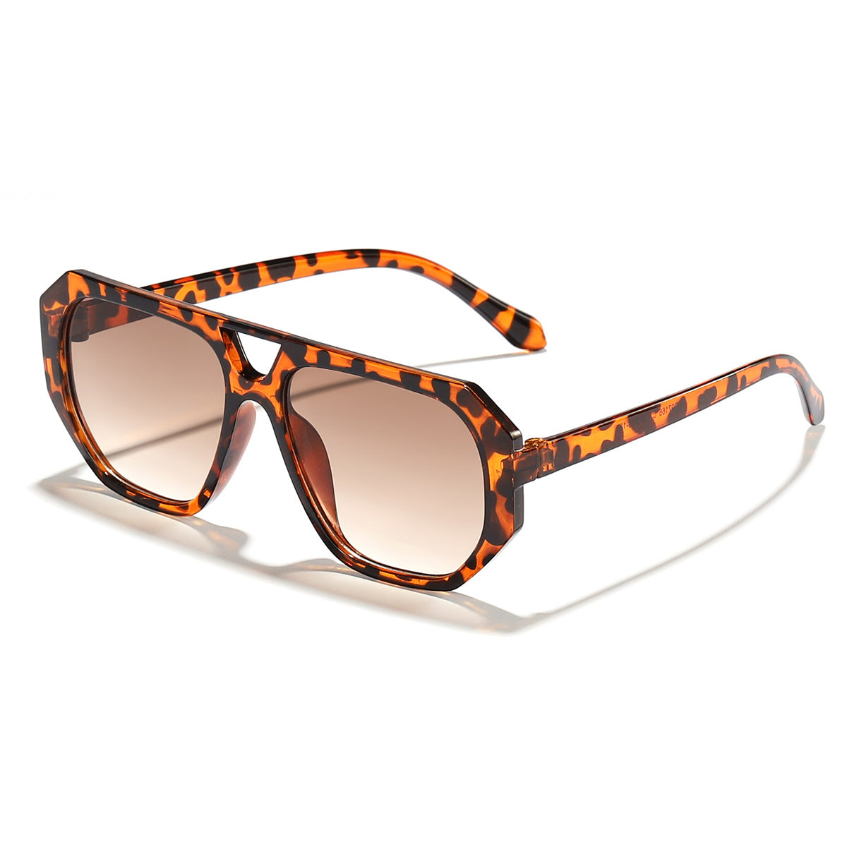 Damen moderne Sonnenbrille im auffälligen Oktagon-Design Brehn