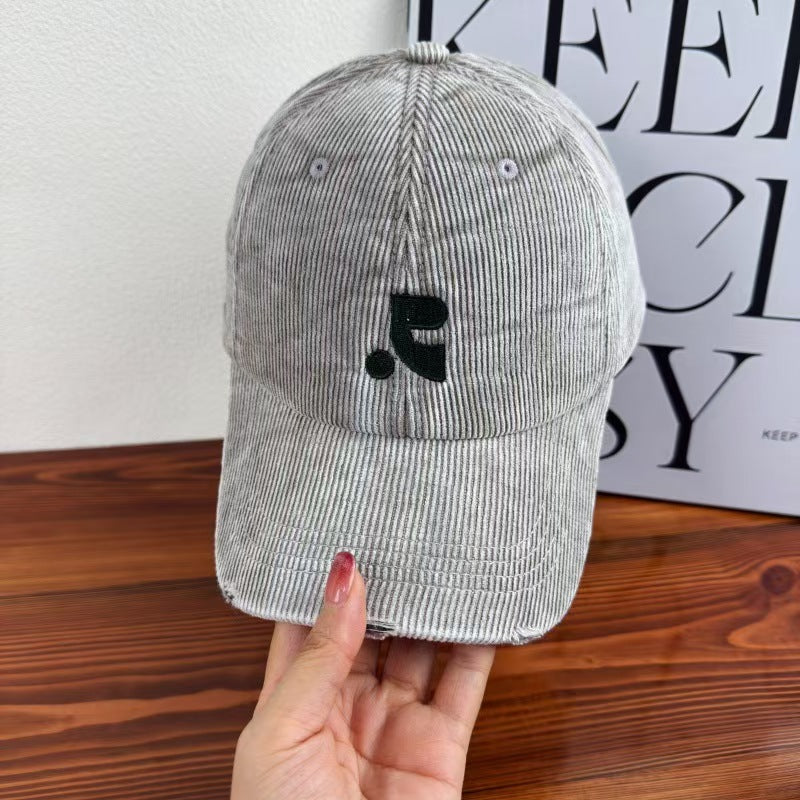 Damen Samt-texturiertes Baseballcap Brehn