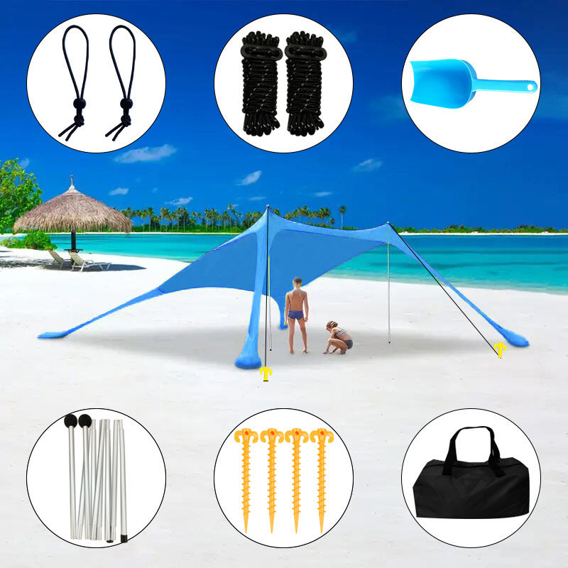 WoLightweight Sandproof Beach Blanket Brehn