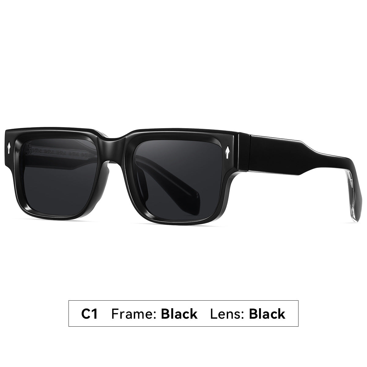 Damen Sonnenbrille im modernen, kantigen Design Brehn