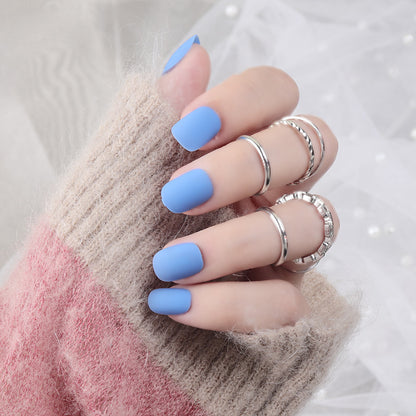 Matte Press-On Nagelset Brehn