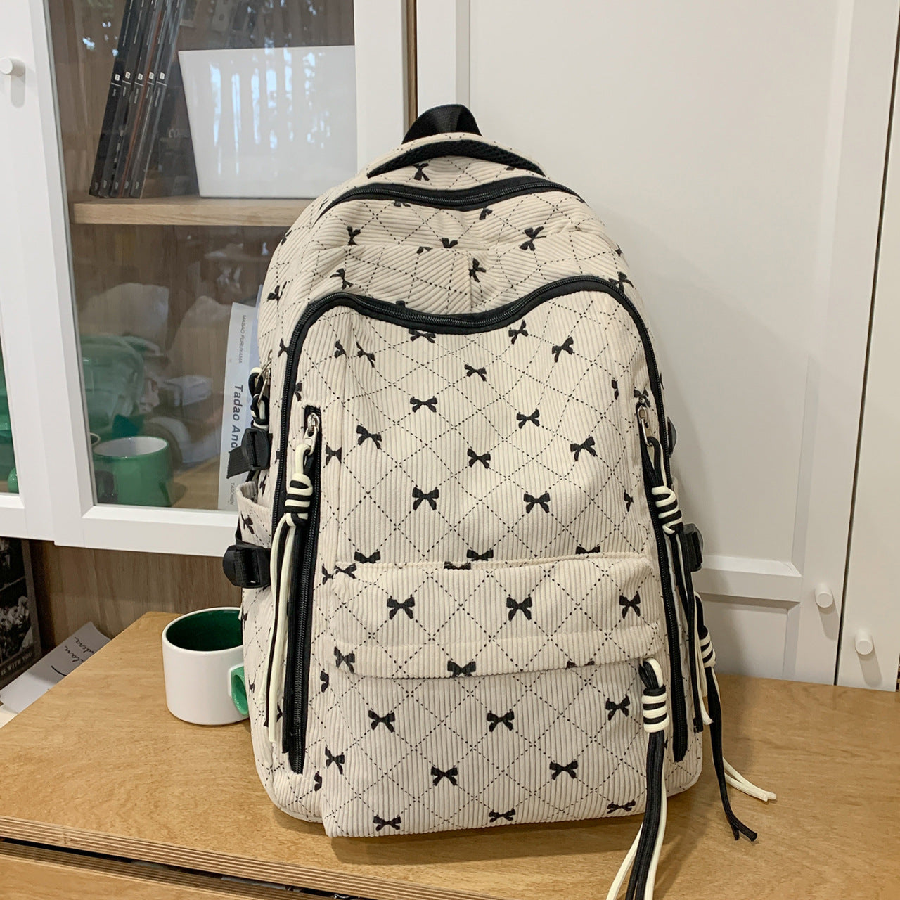 Stylischer gesteppter Rucksack Brehn