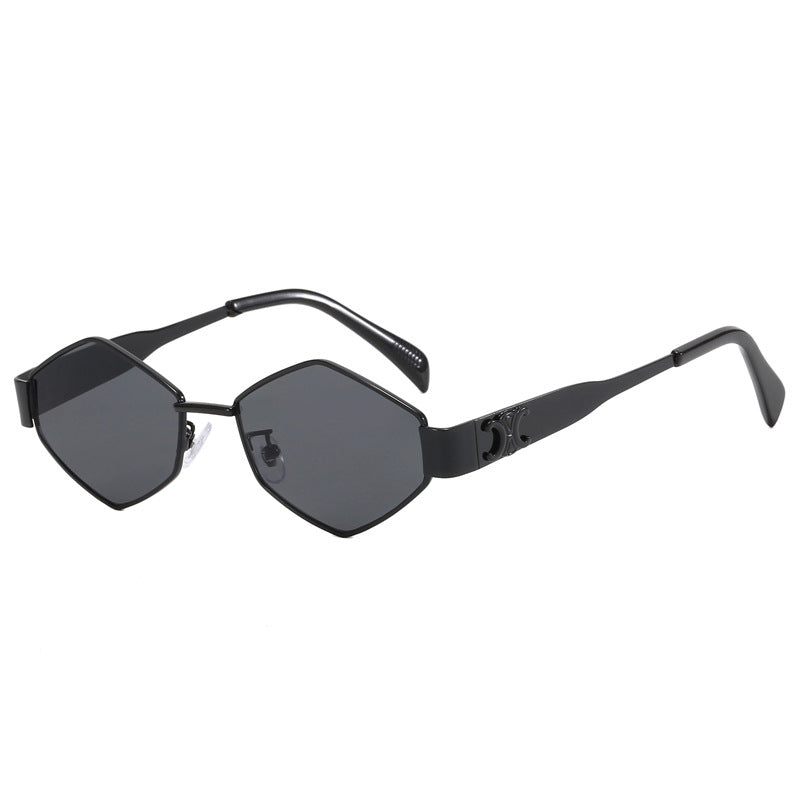 Modische Sonnenbrille Im Hexagonalen Design Brehn