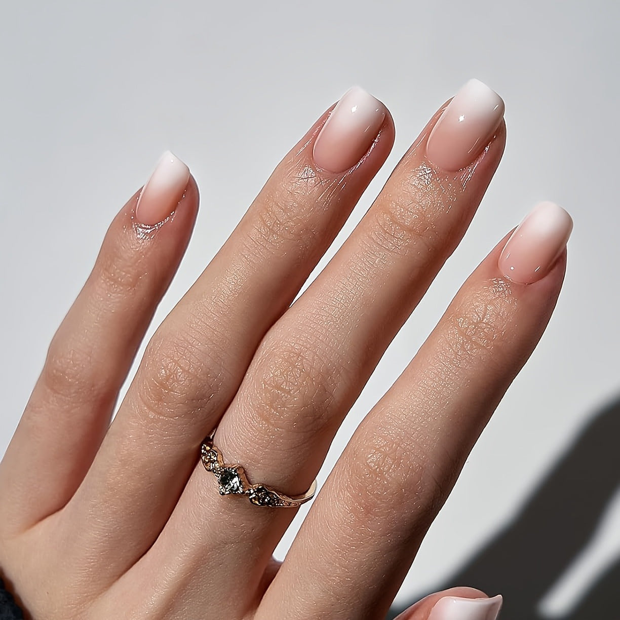 Ombre Style Press-On Nail Set Brehn