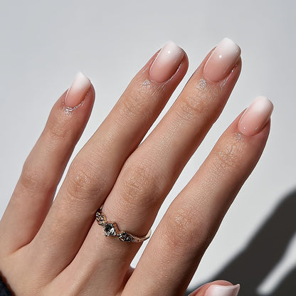 Ombre Style Press-On Nail Set Brehn