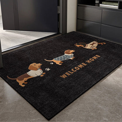 Hundethemen Willkommensmatte