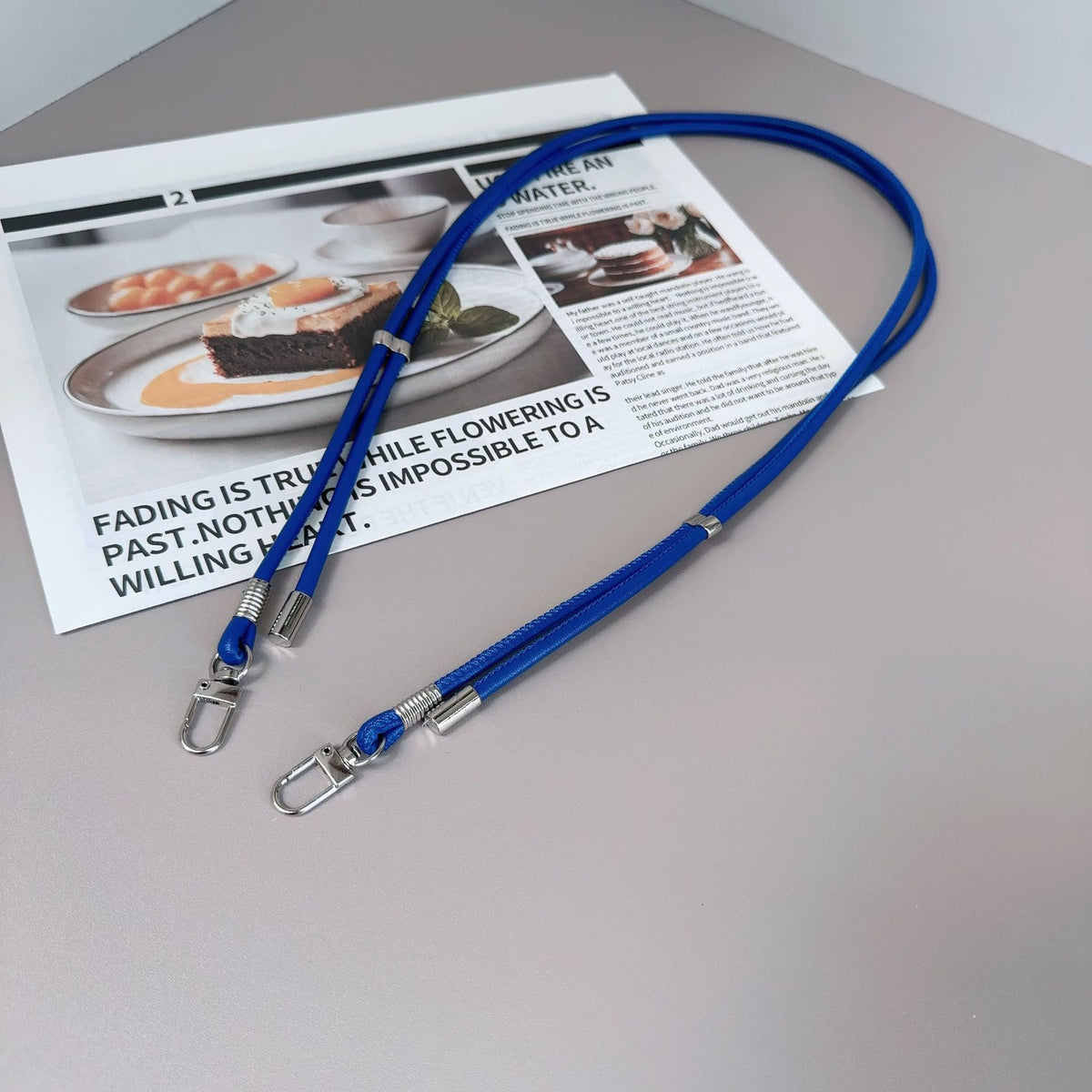 Neon Silikon Lanyard Strap Brehn