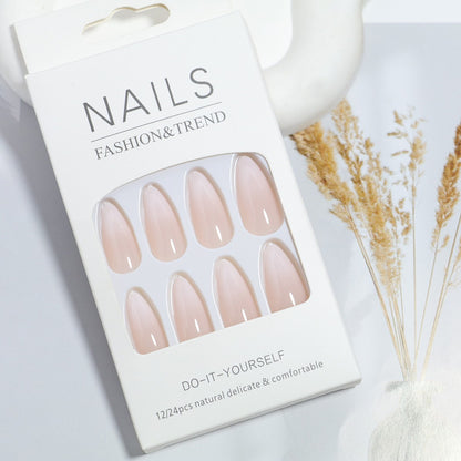 DIY natürliche falsche Fingernagelspitzen Brehn