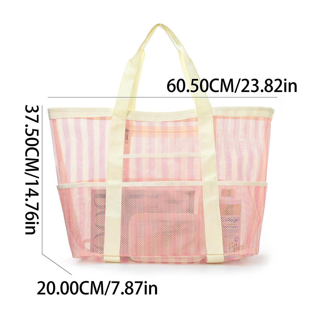 Praktische Netz-Strandtasche Brehn