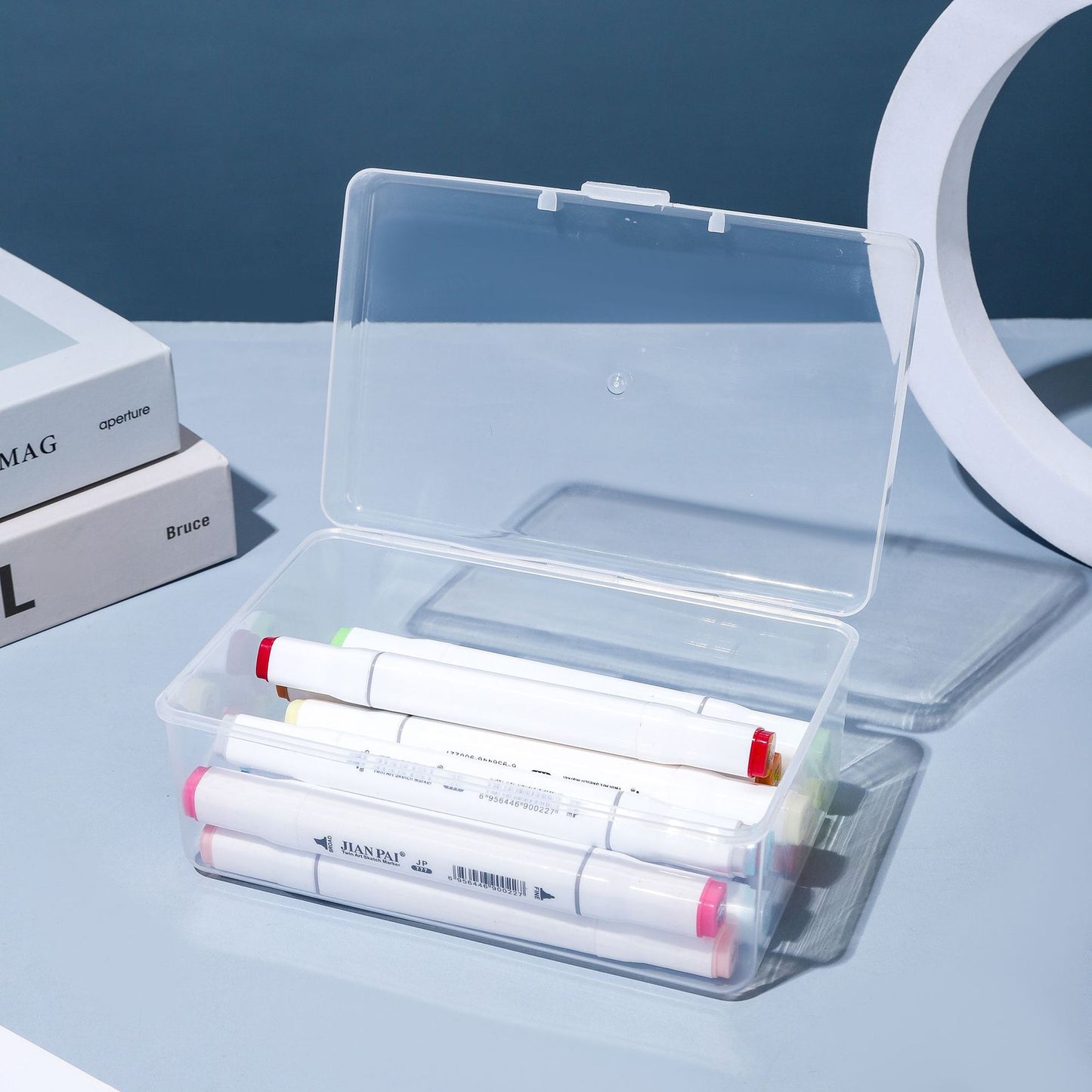 Transparente Aufbewahrungsbox Brehn