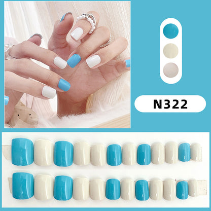 Stylisches Press-On-Nageldesign