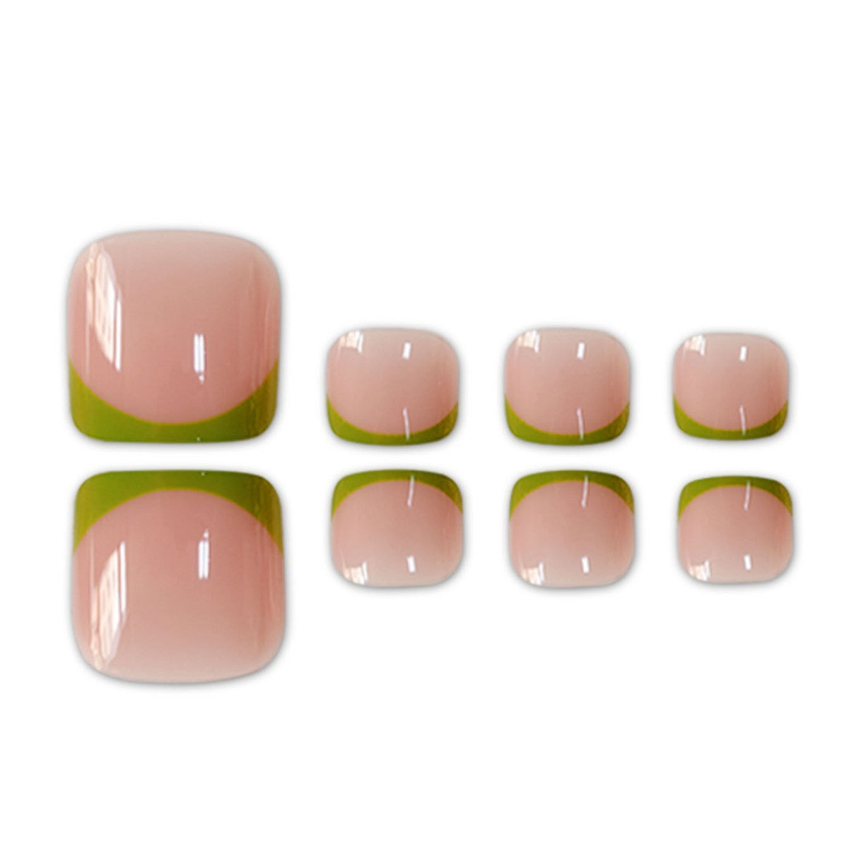 Premium French Tip Pediküre Brehn