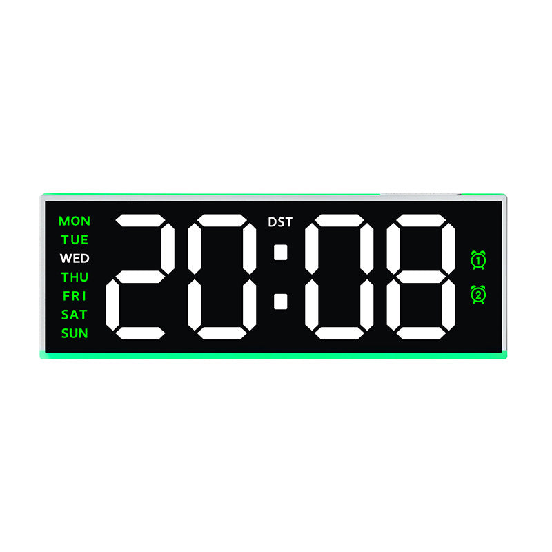 Digitaler Tischwecker mit Großem Led-Display und Dualer Alarmfunktion Brehn