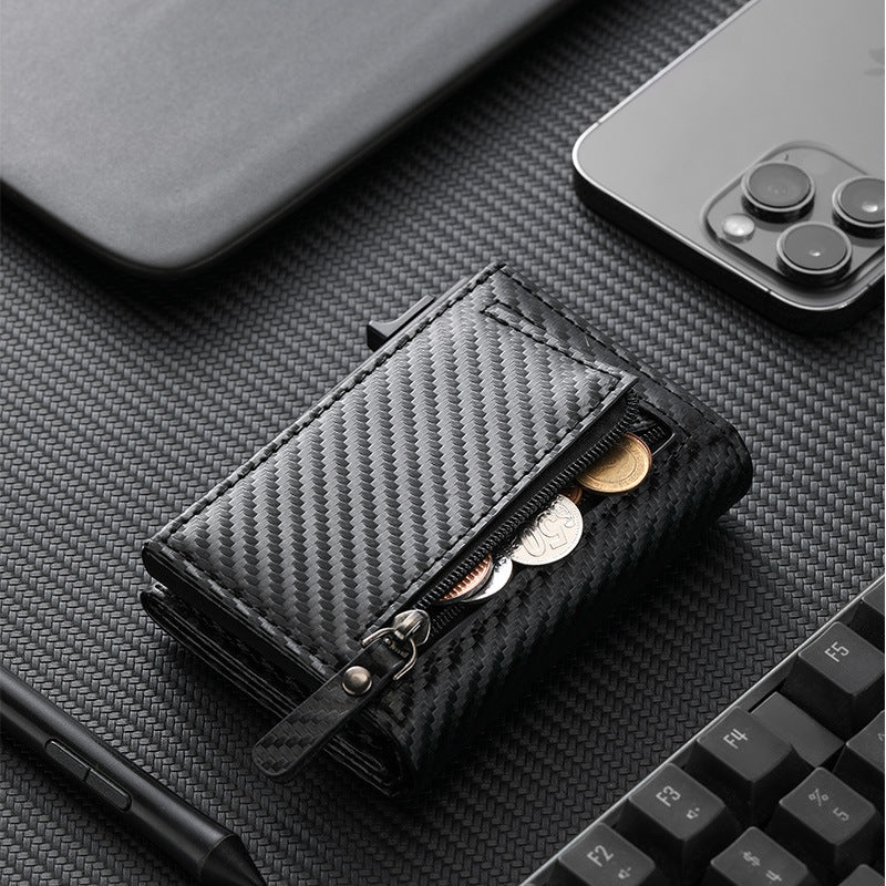 Carbonfiber-Reißverschluss-Wallet Brehn