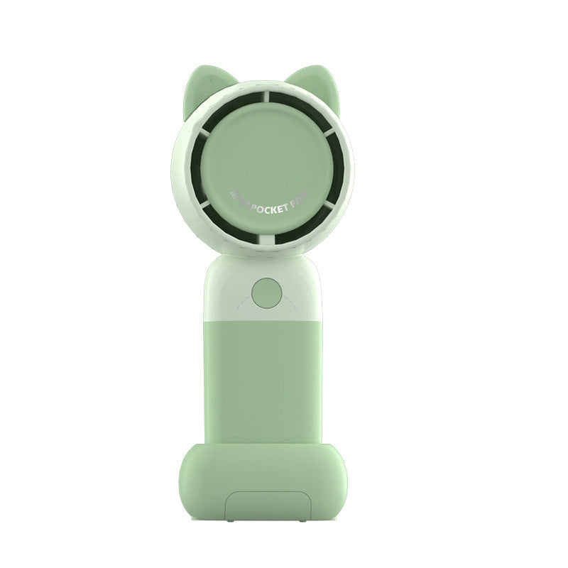 Damen Tragbarer Handventilator mit niedlichem Bärendesign Brehn