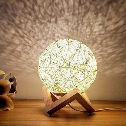 Dekorative Tischlampe