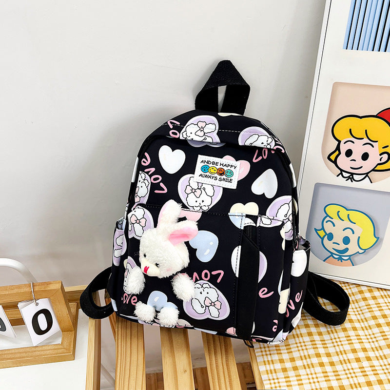 Süßes Plüsch-Hase-Themen Mini-Rucksack Brehn