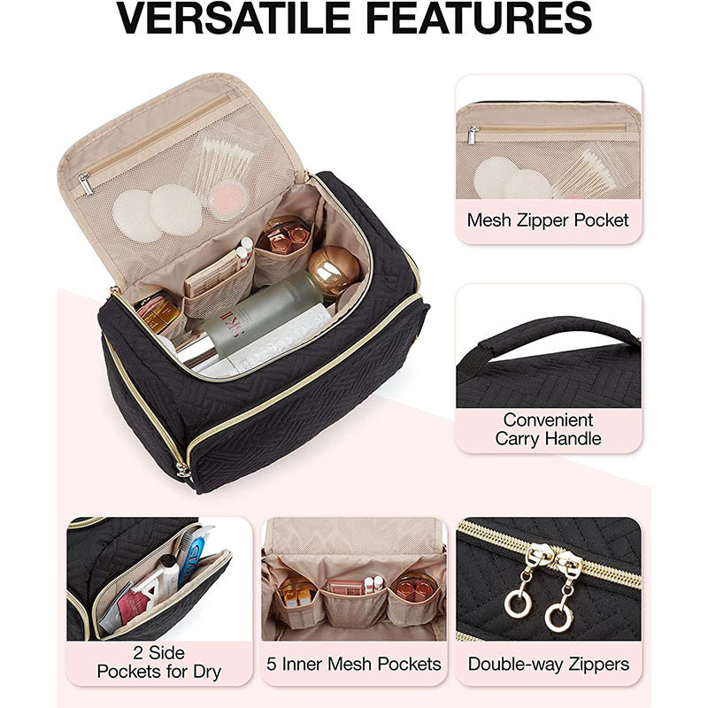 Kosmetik-Organizer Tasche mit Multifunktionalem Innenlayout Brehn
