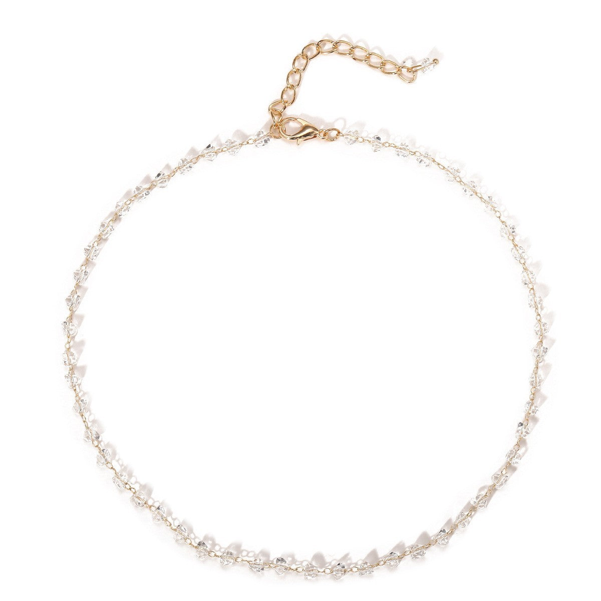 Elegante Perlen- und Ketten-Anklet Brehn
