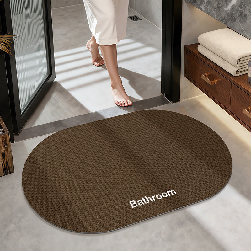 Runde Badezimmer Komfortmatte Brehn