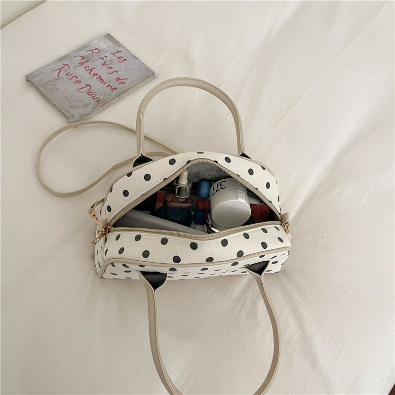 Punkted Handtasche