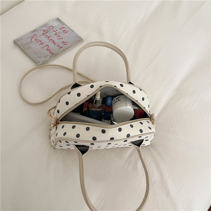 Punkted Handtasche