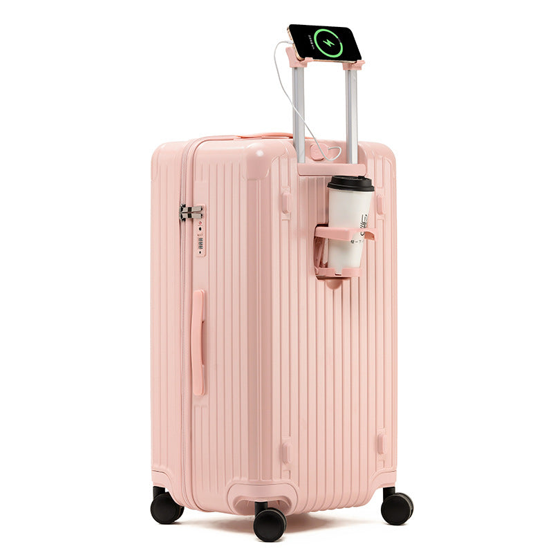 Smart Charging Rolling Suitcase Brehn