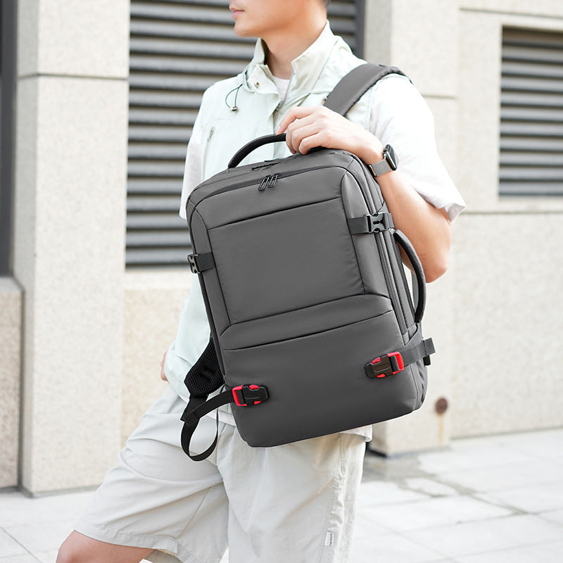 Multi-Functional Laptop-Rucksack mit Wasserabweisendem Design und Ergonomischen Tragegurten Brehn