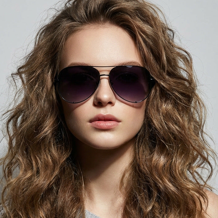 Damen Vintage Pilotensonnenbrille Brehn