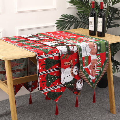 Weihnachts Tischläufer mit Rentier-Motiv Brehn