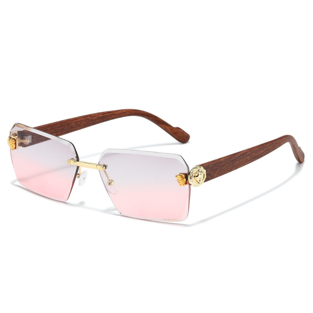 Stylische moderne rechteckige Sonnenbrille Brehn