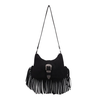 WoBohemian Fransen Hobo Tasche Brehn