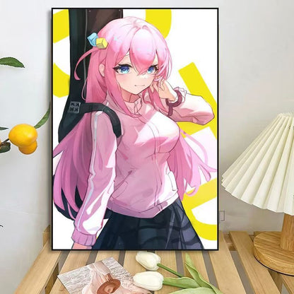 Anime-inspirierte Charakter-Wandkunst Druck Brehn