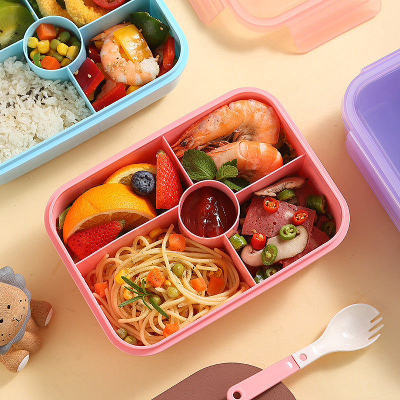 Multisektions-Lunchbox mit abnehmbaren Fächern