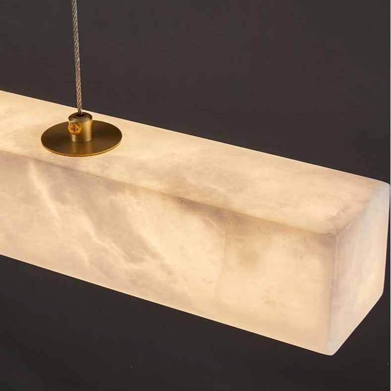 Moderne lineare Pendelleuchte